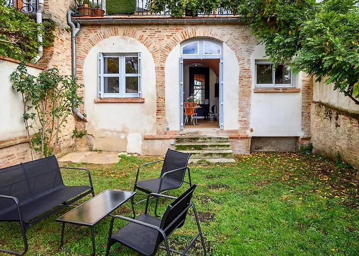 Ker Moustier - Charme Et Confort En Centre Lägenhet Montauban